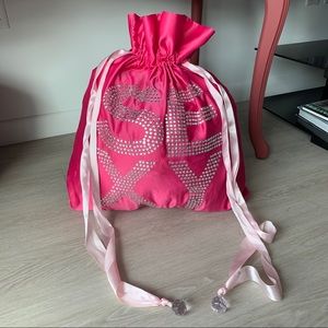 Hot pink sexy Santa sack by Victoria’s Secret
